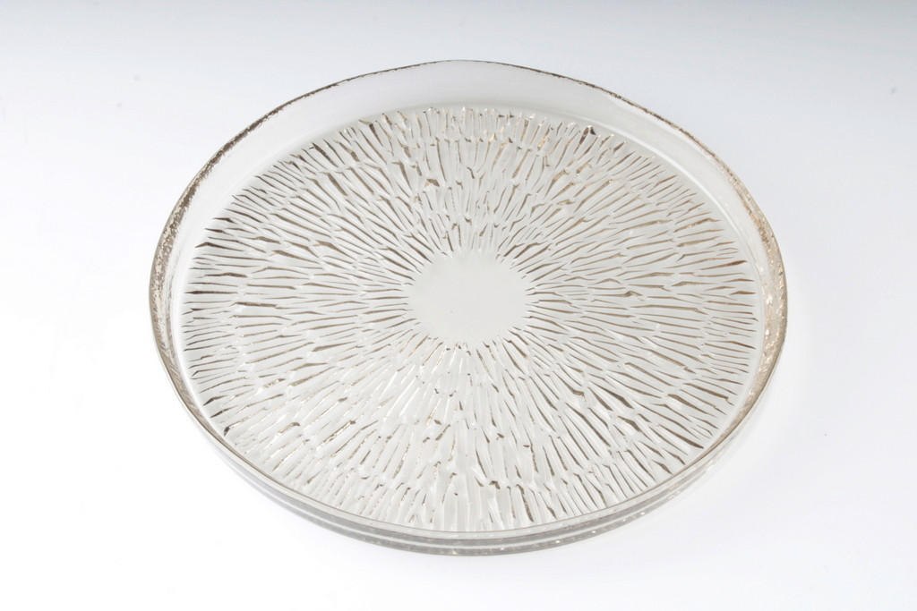 SCHÜSSEL 20 cm   - Hellgrau, Design, Glas (20cm) - Novel