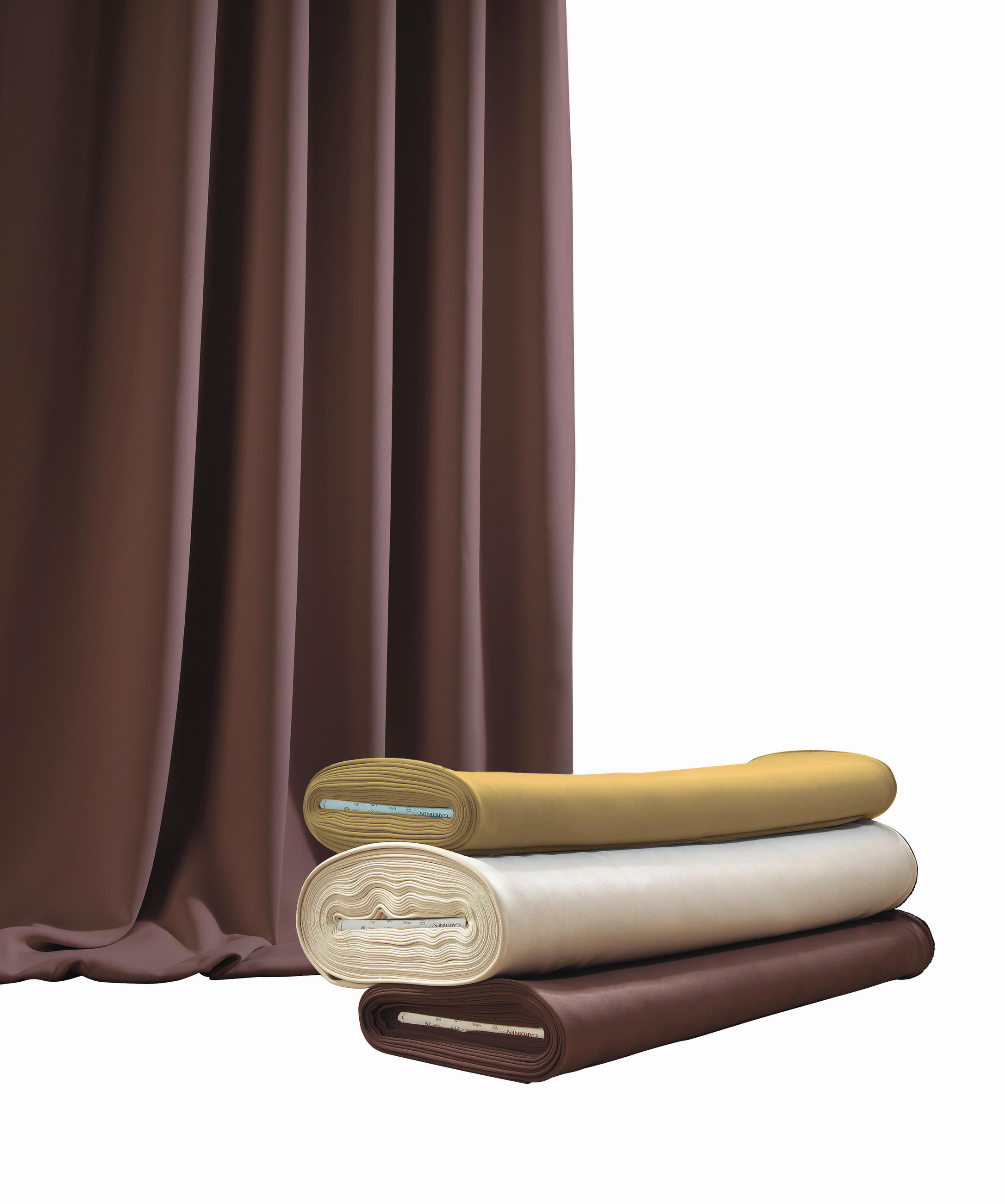 TKANINA DEKORATIVNA smeđa - smeđa, Basics, tekstil (150cm) - Esposa