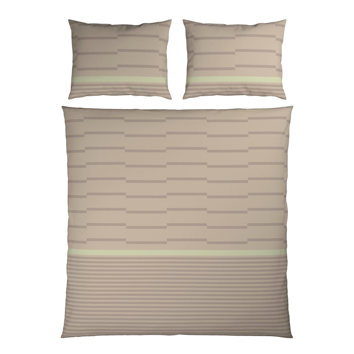 BETTWÄSCHE 200/200 cm  - Beige, Textil (200/200cm) - Bio:Vio