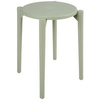 TABURE, umetna masa zelena  - zelena, Trend, umetna masa (30/46/30cm) - Ambia Home