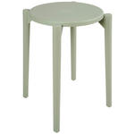 HOCKER in Kunststoff Grün  - Grün, Trend, Kunststoff (30/46/30cm) - Ambia Home