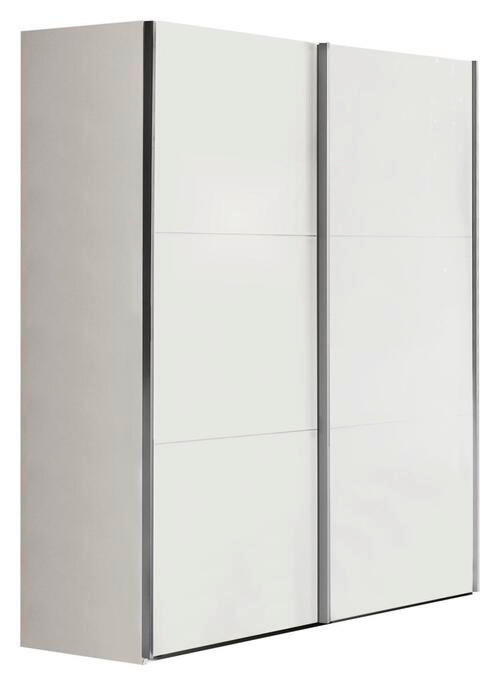 FÜGGESZTETT TOLÓAJTÓS SZEKRÉN fehér  - fehér, Konventionell, faalapú anyag/fém (150,8/222,6/63,3cm) - Xora