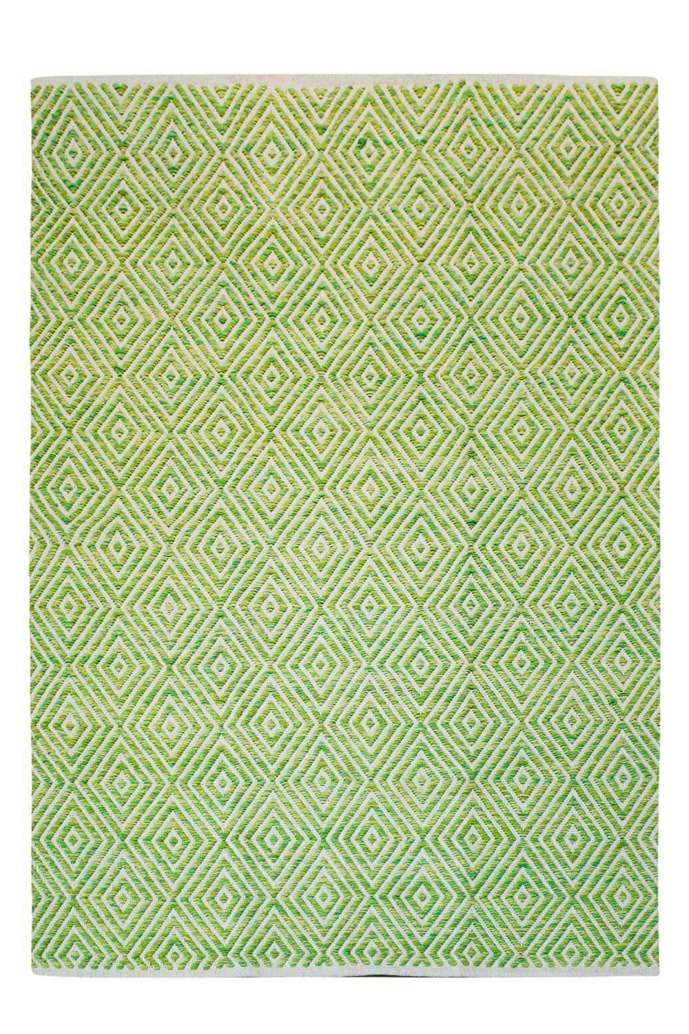 FLACHWEBETEPPICH 160/230 cm Aperitif 310 Grün Grün  - Grün, KONVENTIONELL, Textil (160/230cm)
