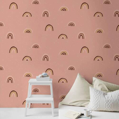 VLIESTAPETE  - Pink, Basics, Papier/Kunststoff (52/1000cm) - Xora