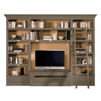 WOHNWAND UrbanClass 3-teilig  in Grau  311/238,5/52/46,5 cm  - Bronzefarben/Grau, LIFESTYLE, Holz/Metall (311/238,5/52/46,5cm) - Livetastic