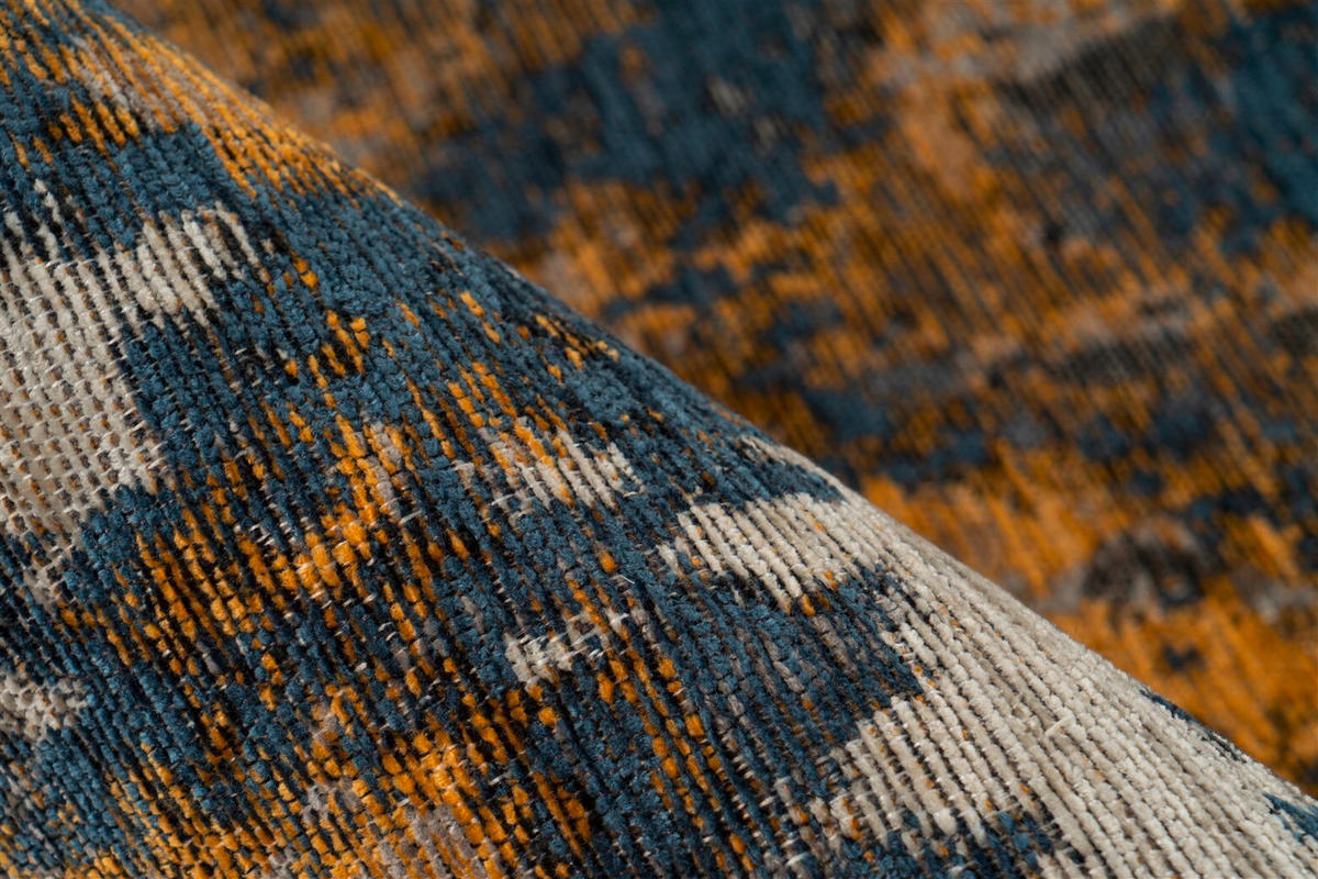 TEPPICH 160/230 cm Primavera 525 Multi / Blau Blau  - Blau, KONVENTIONELL, Textil (160/230cm)