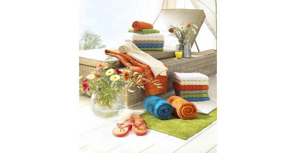 DUSCHTUCH 70/140 cm Gelb - Gelb, Basics, Textil (70/140cm) - Esposa