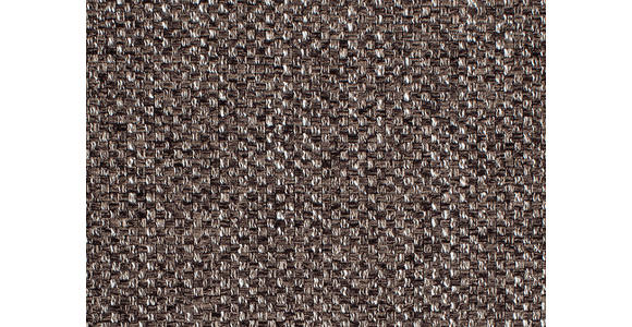 WOHNLANDSCHAFT in Flachgewebe Braun - Chromfarben/Braun, KONVENTIONELL, Textil/Metall (168/305/200cm) - Voleo