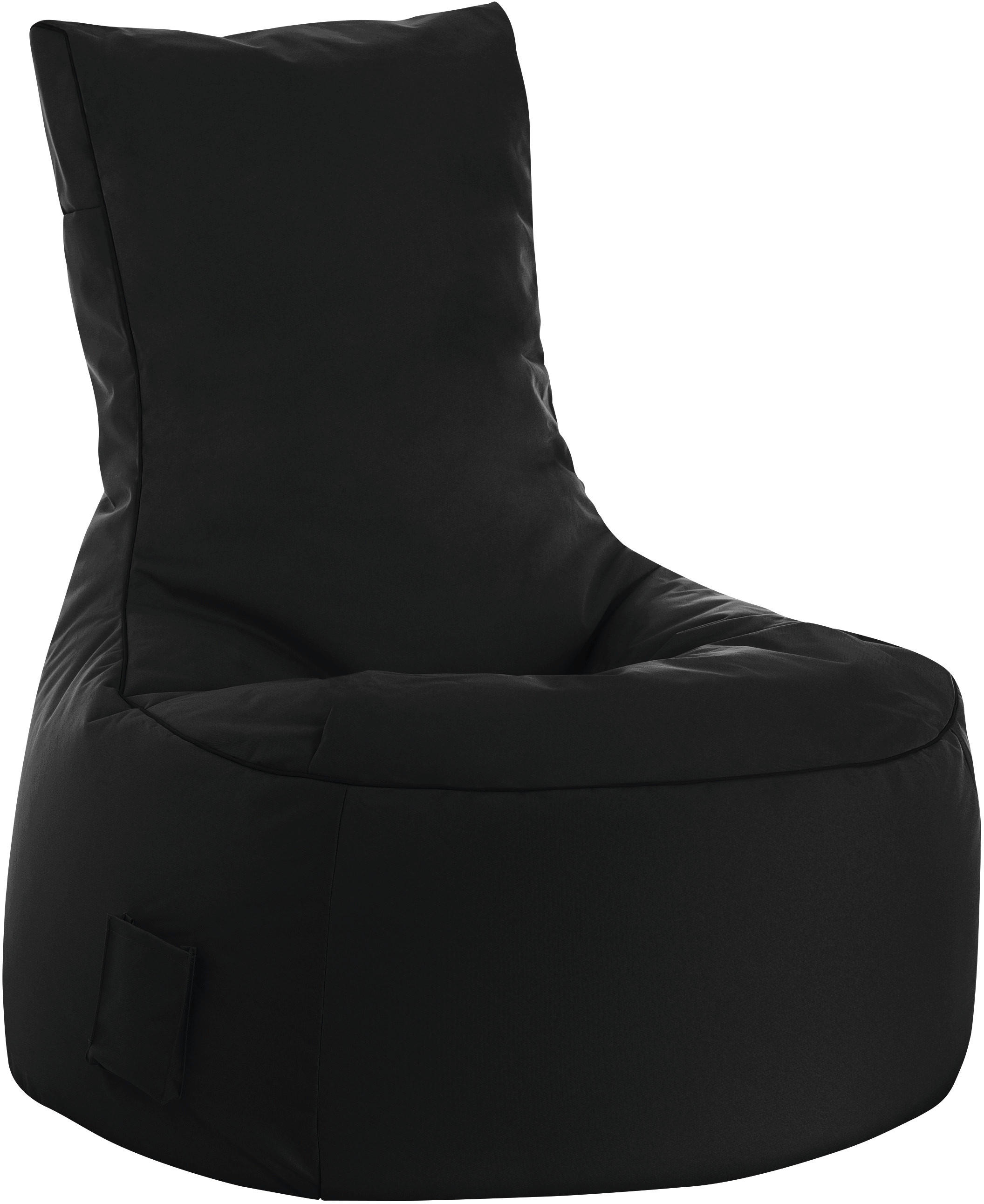 VREČA ZA SEDENJE SWING SCUBA   95/90/65 cm            - črna, Design, tekstil (95/90/65cm)