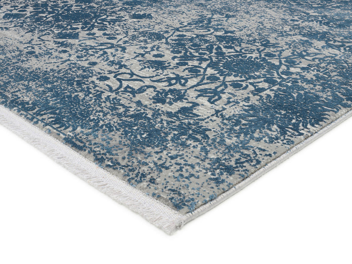 WEBTEPPICH 240/340 cm Blau  - Blau, Design, Textil (240/340cm) - Musterring