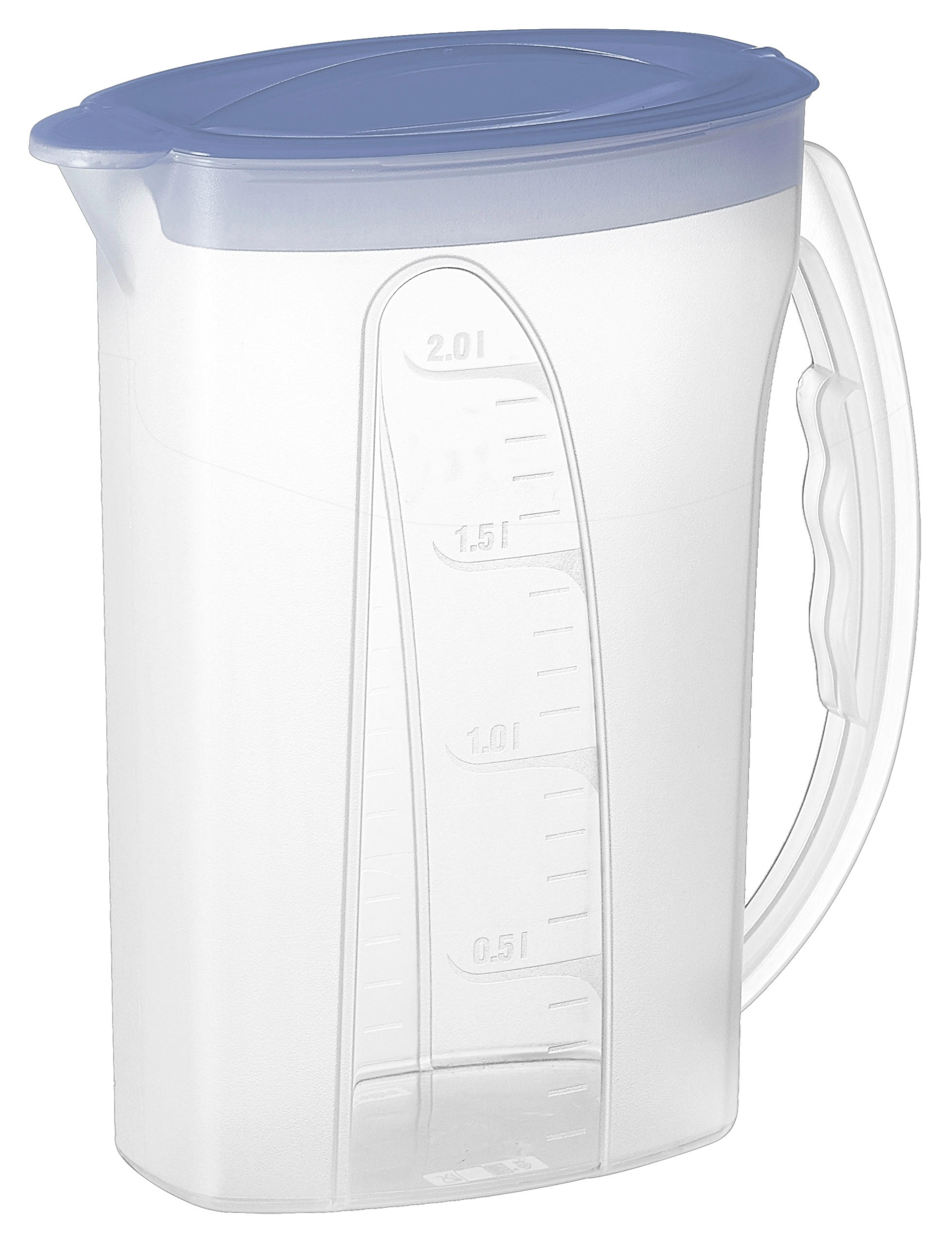 VRČ        FRESH  - plava, Basics, plastika (22/10/26cm) - Rotho
