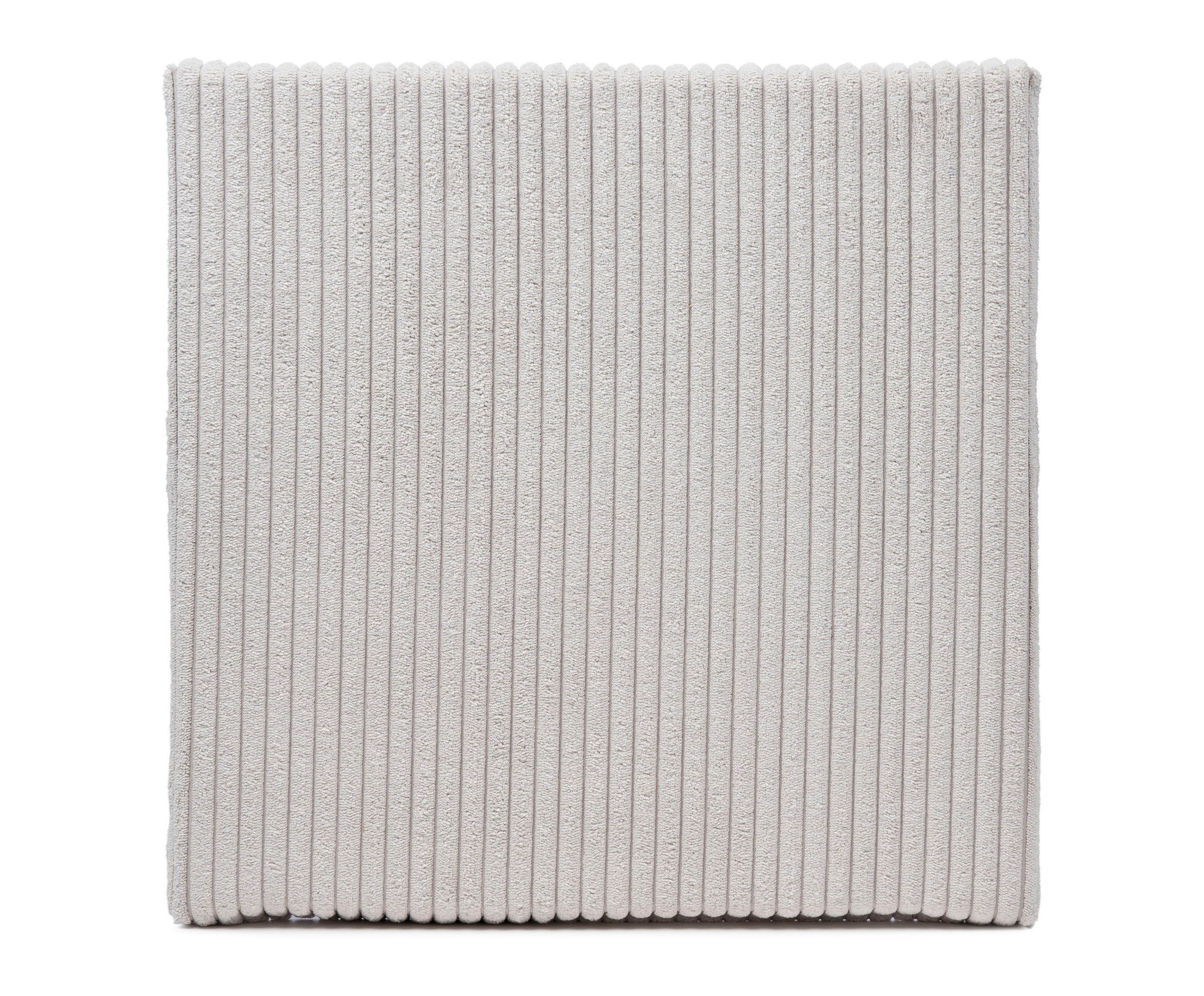 PODSEDÁK, 40/40/3 cm - světle šedá, Basics, textil (40/40/3cm) - Novel