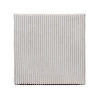 PODSEDÁK, 40/40/3 cm - světle šedá, Basics, textil (40/40/3cm) - Novel