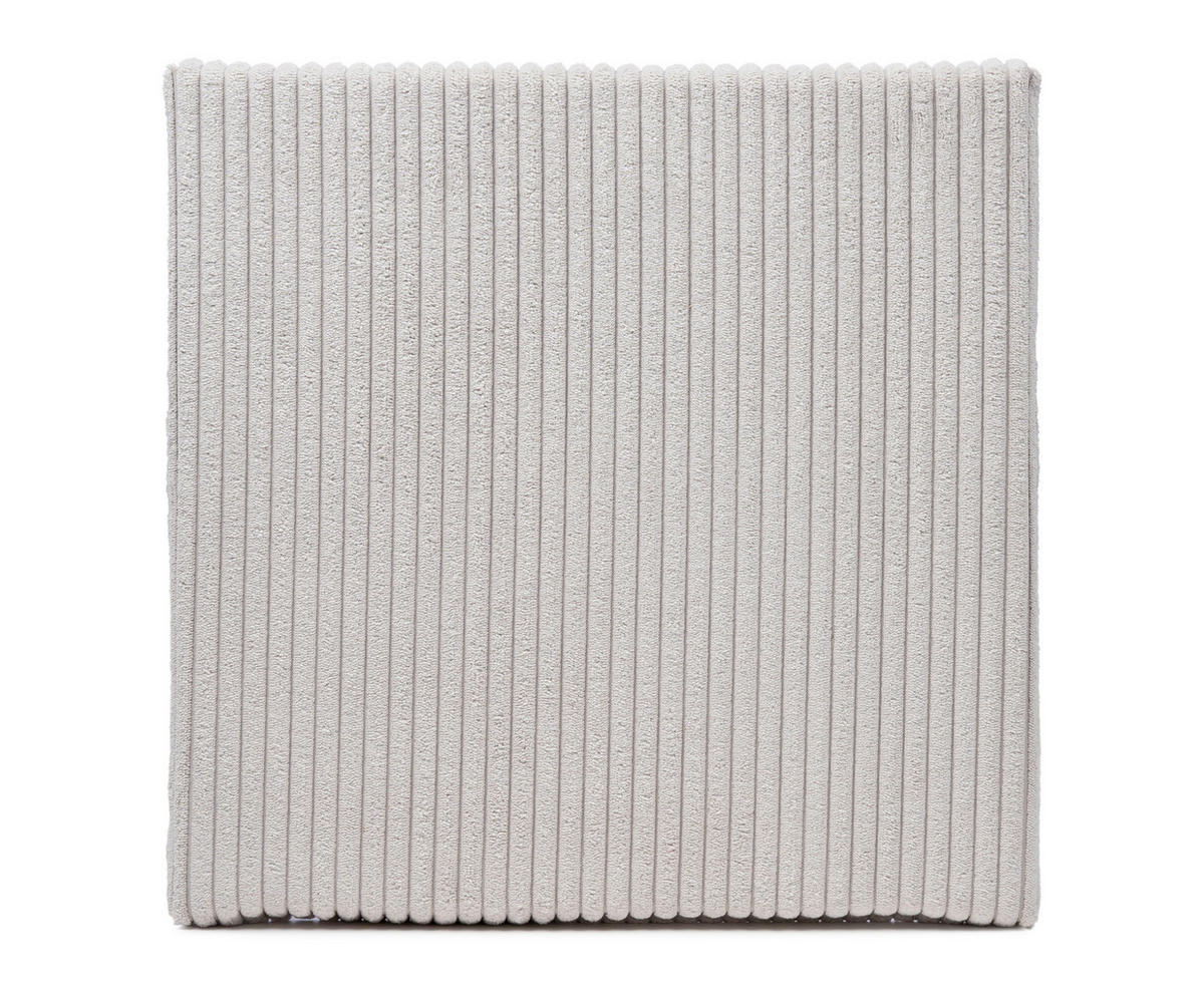 PODSEDÁK, 40/40/3 cm - světle šedá, Basics, textil (40/40/3cm) - Novel