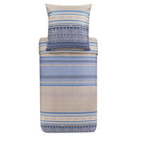 BETTWÄSCHE ROCCARASO 200/200 cm  - Blau, Basics, Textil (200/200cm) - Bassetti