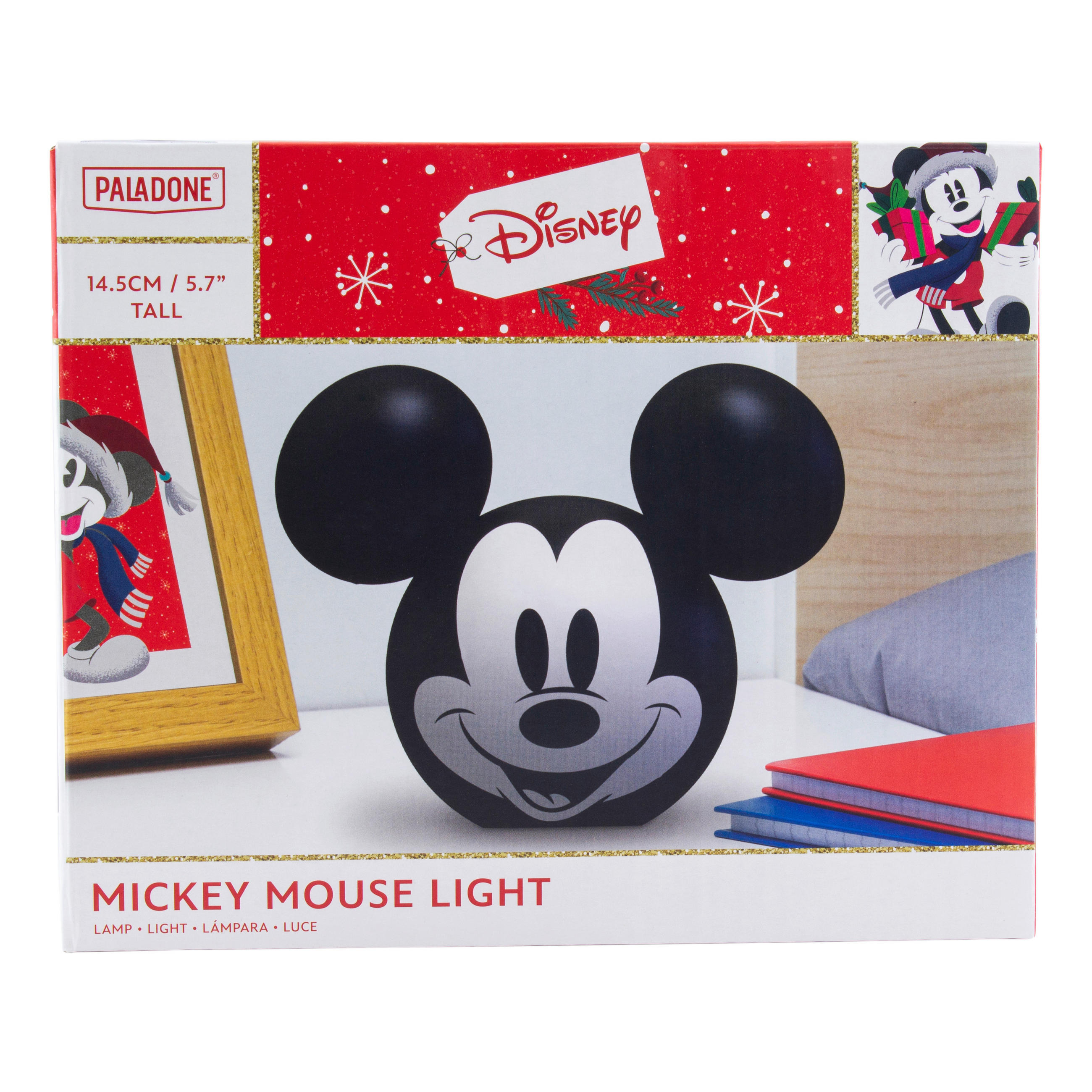 LED-DEKOLEUCHTE Mickey Mouse   - Multicolor/Schwarz, Basics, Kunststoff (17.8/14.5/11.05cm) - Disney
