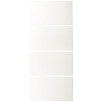 FRONTPANEELSET  - Weiß, KONVENTIONELL (92/202cm) - Hom`in