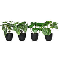 DEKOPFLANZE 22 cm  - Grün, Basics, Kunststoff (22cm)