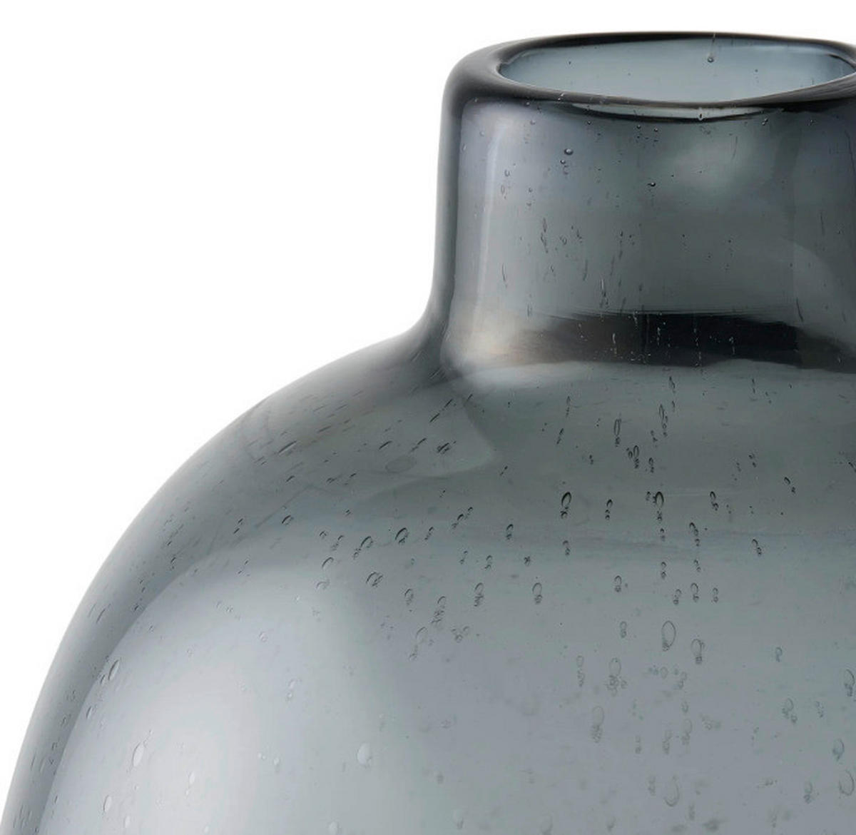 VASE Vase 35 cm  - Schwarz, Basics, Glas (23/35cm)