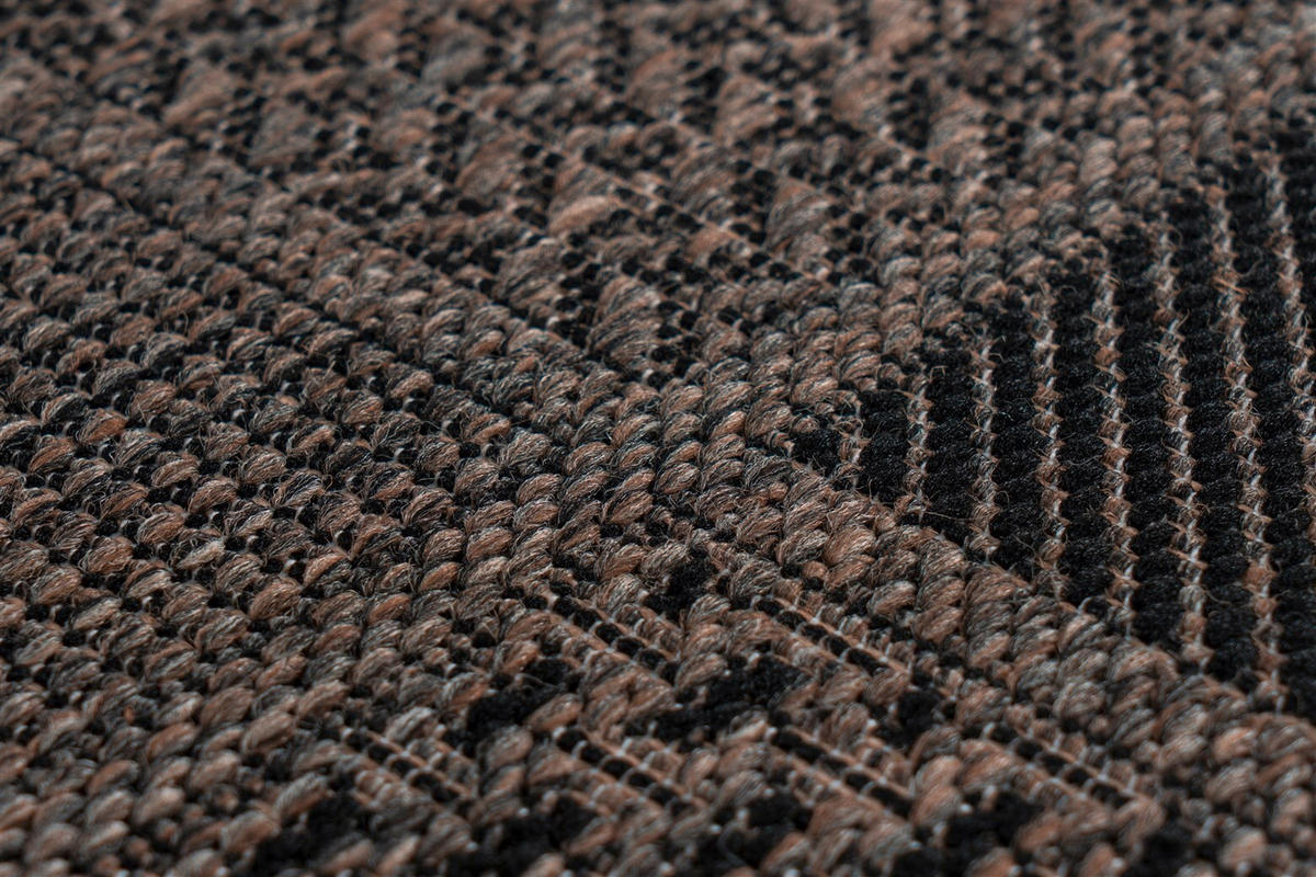 FLACHWEBETEPPICH 80/150 cm Indonesia - Sulawesi Taupe Braun  - Braun, KONVENTIONELL, Textil (80/150cm)