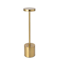 LED-DEKOLEUCHTE - Goldfarben, Basics, Kunststoff/Metall (8/8/33,5cm) - Ambia Garden