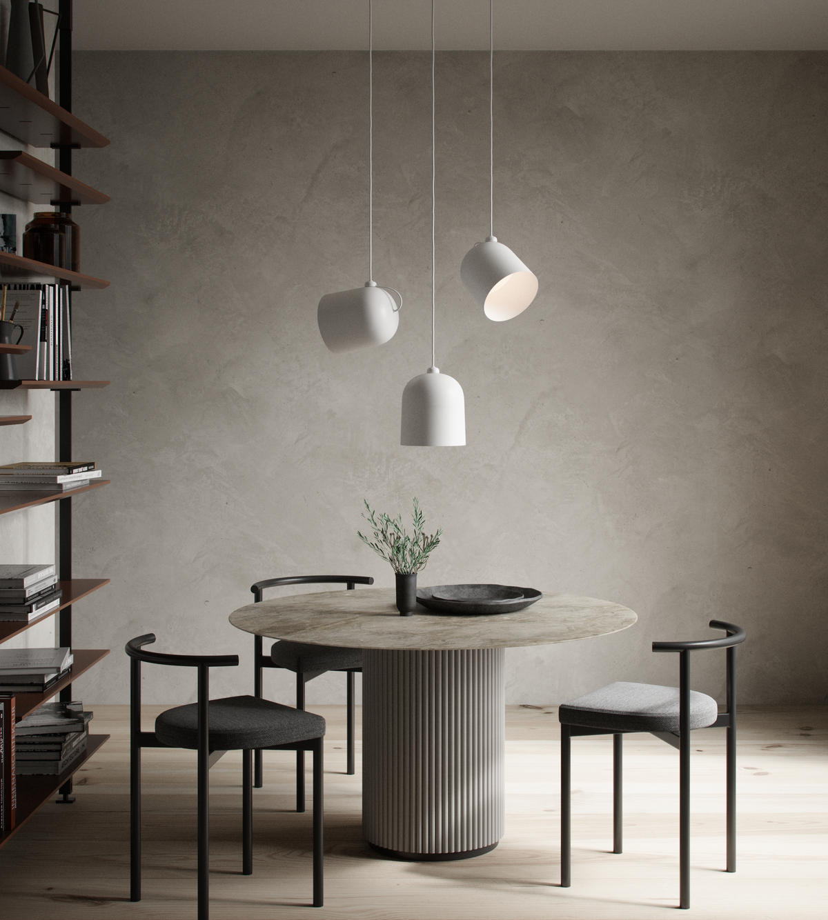 Hängeleuchte in Weiß mit Metal 21/32 cm  - Weiß, Design, Metall (21/32cm) - Nordlux