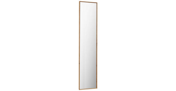 SPIEGEL 35/165/3 cm - Eichefarben, Natur, Glas/Holz (35/165/3cm) - Valnatura