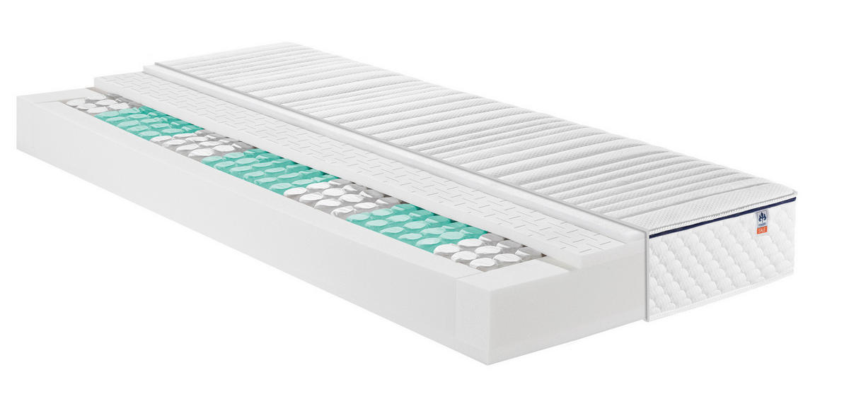 KOPFKISSEN  Sleeptex Copa  40/80 cm       - Weiß, Basics, Textil (40/80cm) - Sleeptex