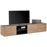LOWBOARD  in 200/36,7/42 cm  - Anthrazit/Eiche Artisan, Modern, Holzwerkstoff (200/36,7/42cm) - Hom`in