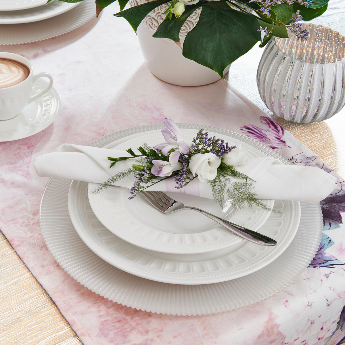 BESTECKSET Beverly 42-teilig Edelstahl  - Silberfarben, Basics, Metall - Zwilling