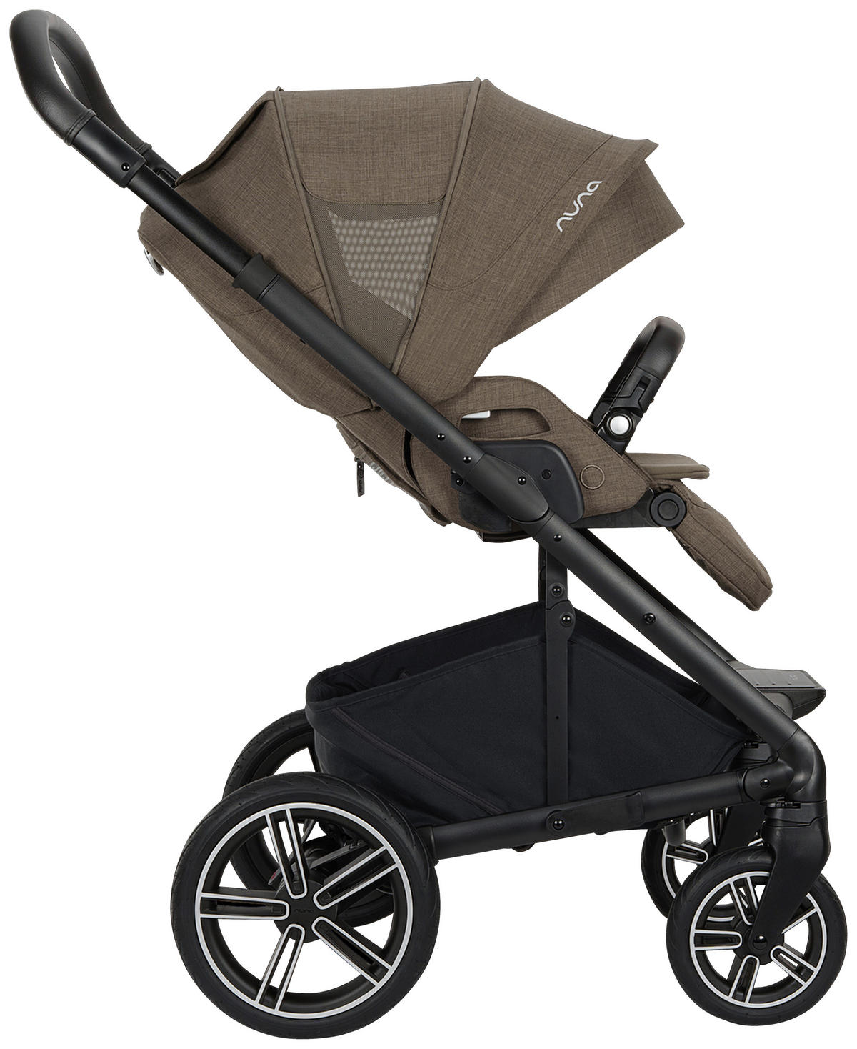 KOMBIKINDERWAGEN  Mixx Next  Pistachio  - Schwarz, Basics, Metall (60/110/82cm) - Nuna