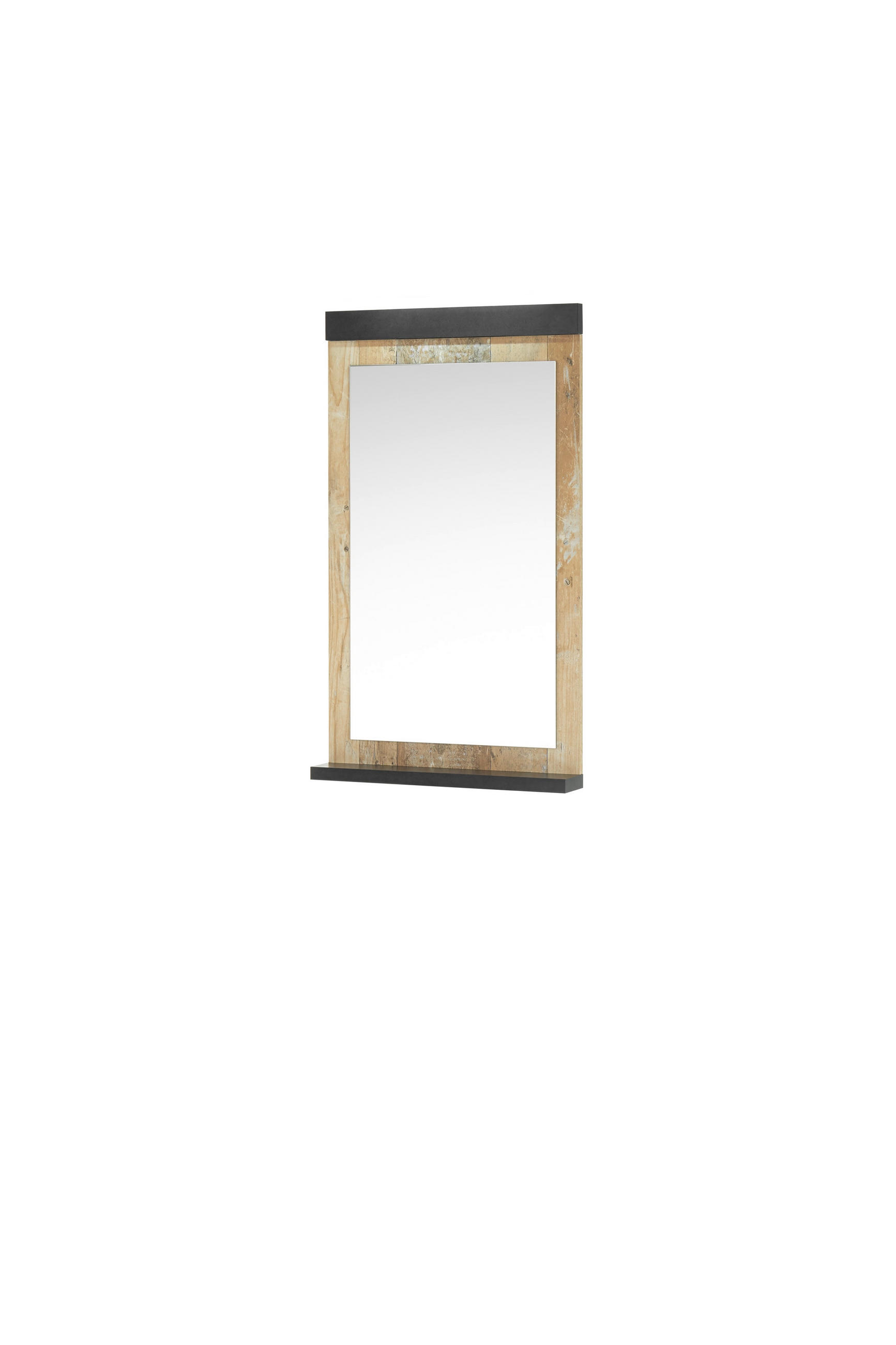 Mid.you Badezimmerspiegel Sherwood Braun 56x95x10 cm