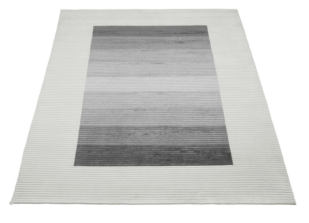 ORIENTÁLIS SZŐNYEG Alkatif Modern   - ezüstszínű/fehér, Konventionell, textil (120/180cm) - Cazaris