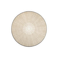 FLACHWEBETEPPICH 145/145 cm Cascara Beige Beige  - Beige, KONVENTIONELL, Kunststoff/Textil (145/145cm) - wash+dry