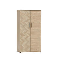 AKTENSCHRANK Eichefarben  - Eichefarben, MODERN, Holzwerkstoff (80,1/150/38,2cm) - MID.YOU