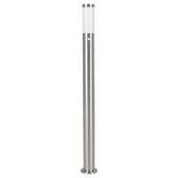 WEGELEUCHTE - Weiss/Edelstahlfarben, Basics, Kunststoff/Metall (7,5/110cm) - Eglo