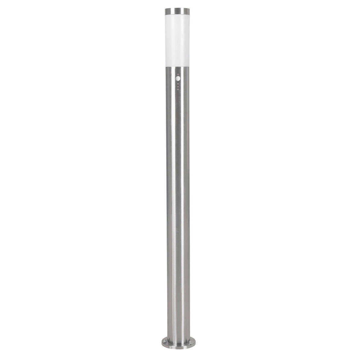 WEGELEUCHTE - Weiss/Edelstahlfarben, Basics, Kunststoff/Metall (7,5/110cm) - Eglo