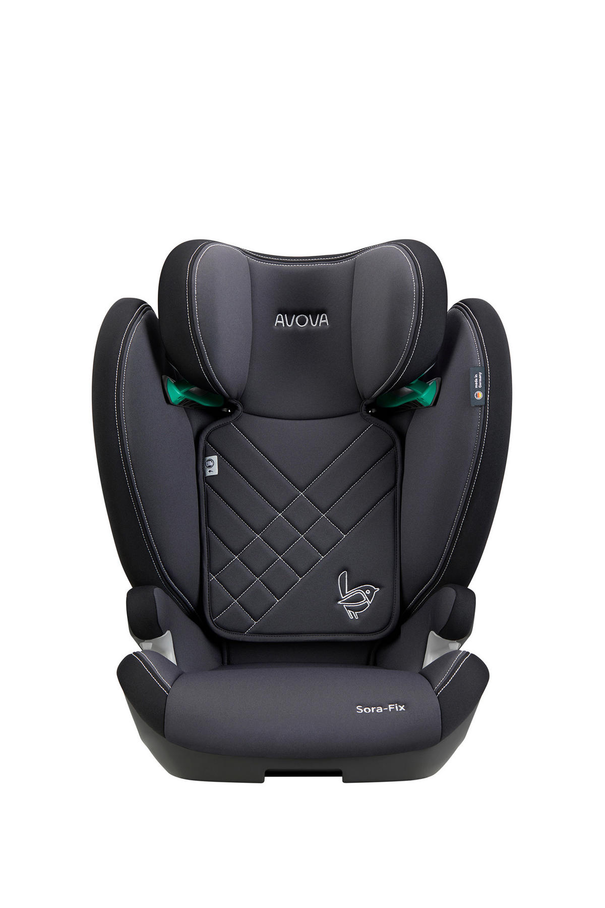 KINDERAUTOSITZ Sora Fix  - Dunkelgrau/Schwarz, Basics, Kunststoff/Textil (52/83/39cm)