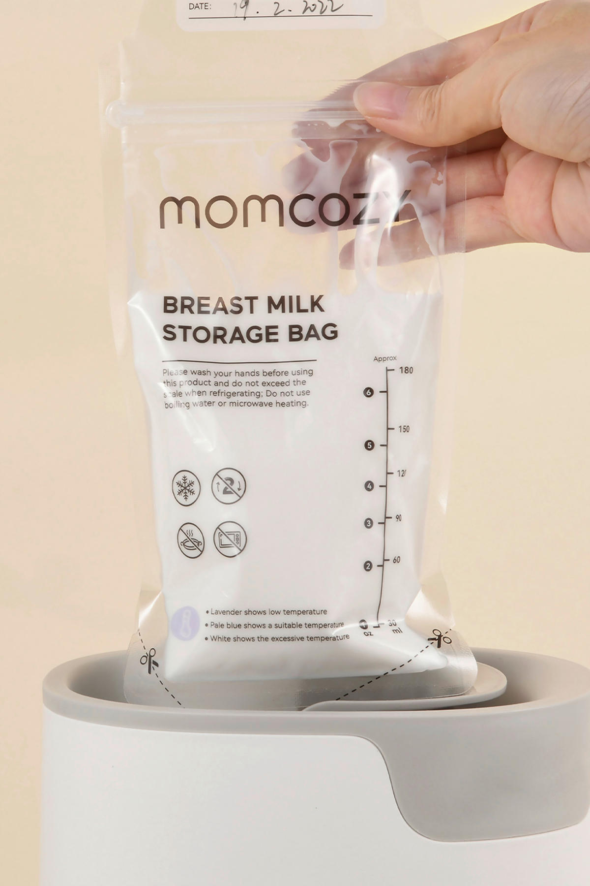 STERILISATIONSBEUTEL   - Basics (11/13/10cm) - Momcozy