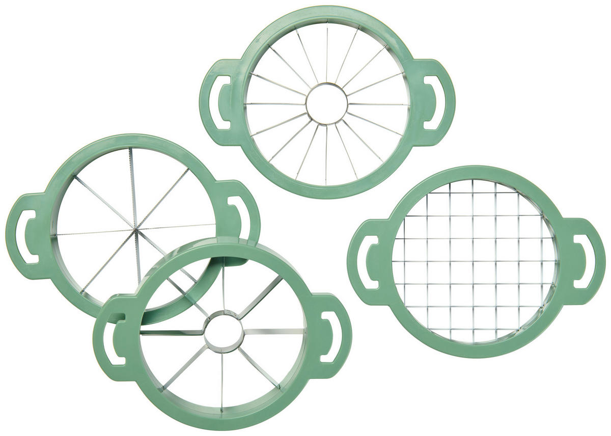 Tocător Universal - verde deschis/transparent, Basics, plastic/metal (19,9/14,9/23,2cm) - Homeware Profession.