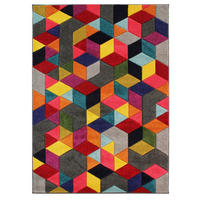 TEPPICH 170/120 cm Multicolor  - Multicolor, Basics, Textil (170/120cm) - Xora