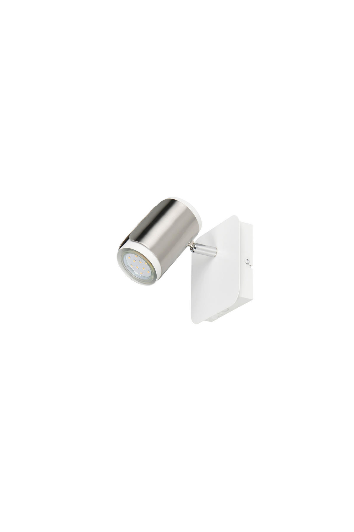 STRAHLER 12/12/16,5 cm   - Weiß/Nickelfarben, KONVENTIONELL, Metall (12/12/16,5cm) - Trio Leuchten
