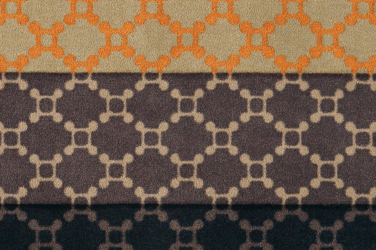 FUSSMATTE 64/168 cm  - Braun/Orange, Basics, Kunststoff/Textil (64/168cm) - Kayoom