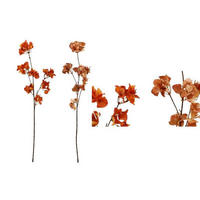 Floare Artificială - maro/multicolor, Basics, metal/textil (15/87/15cm)