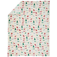 WOHNDECKE ELF 150/200 cm  - Rot/Weiß, Design, Textil (150/200cm) - X-Mas