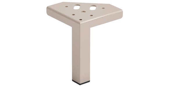 FUßSET 10,5/13/10,5 cm   - Kaschmir, Design, Metall (10,5/13/10,5cm) - Xora