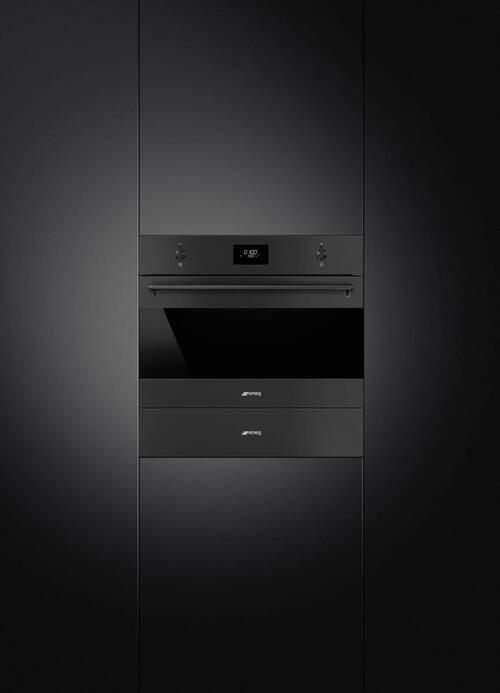 KOMPAKTBACKOFEN SO4301M0N  - Schwarz, Basics, Metall (59,7/45/54,8cm) - SMEG