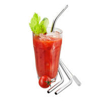 SUGRÖRSSET - stålfärgad, Klassisk, metall (0,8/23cm) - Gefu