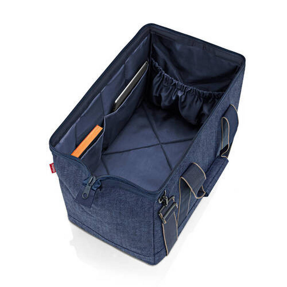 REISETASCHE Rhombus Dark Blue  - Dunkelblau, Basics, Textil (48/39,5/29cm) - Reisenthel