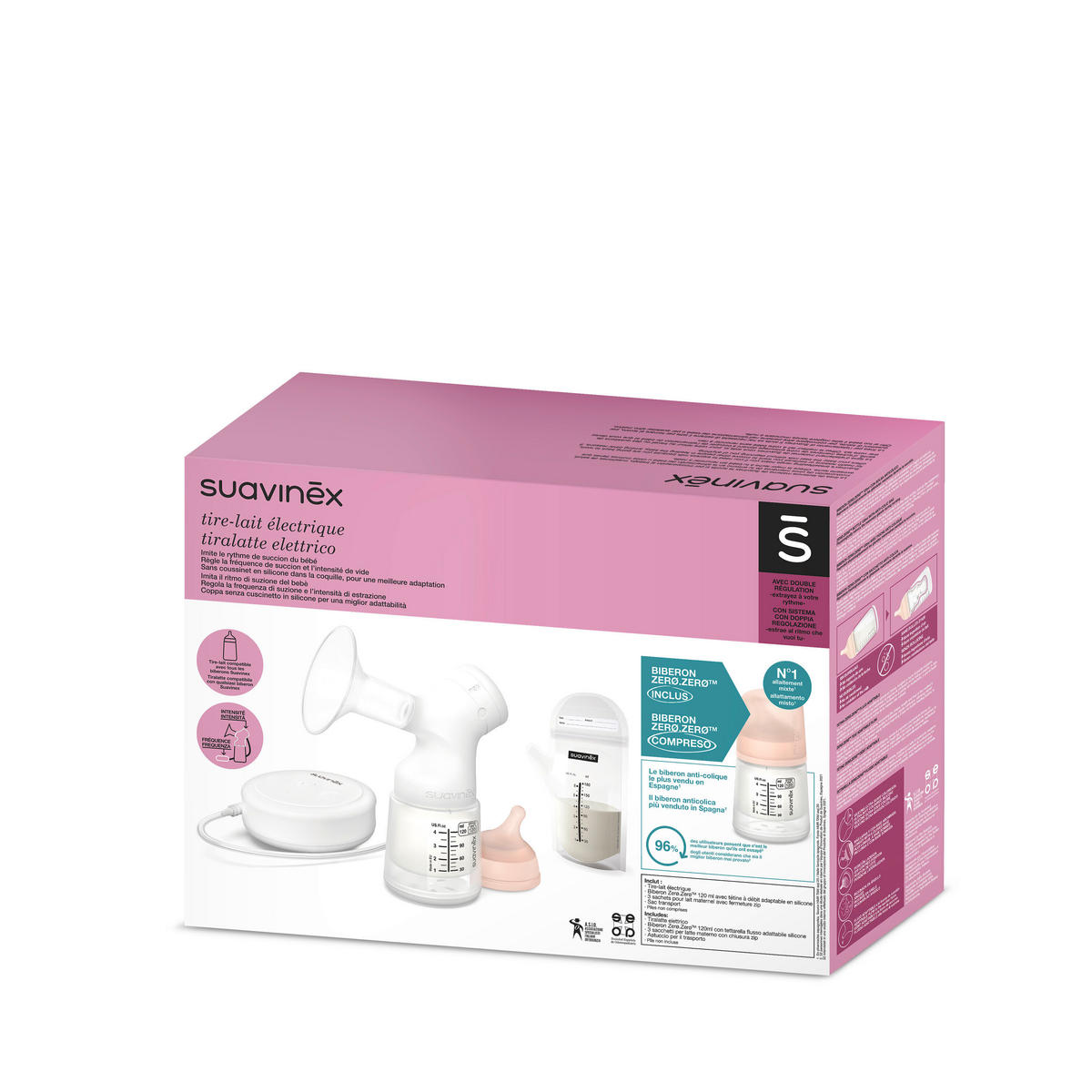 MILCHPUMPE   - Weiß, Basics, Kunststoff (26/11,4/35cm) - Beaba